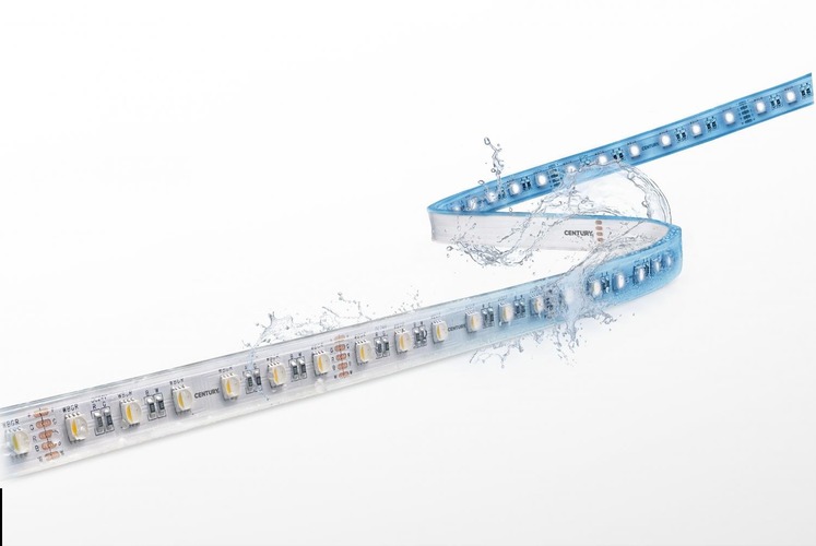 Pracovní osvětlení - CEN ACRGBW-956030 LED pásek ACCENTO 9,5W/m STRIP RGBW 3000K 5m IP65 24V DC - CENTURY - foto 1