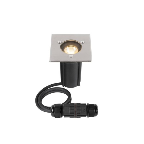 Zapuštěná - LA 1007681 DASAR® S svítidlo pro vestavbu do země, hranaté, 4 W, 3000 K, 24°, IP67, válcové, antracit - BIG WHITE (SLV) - foto 1