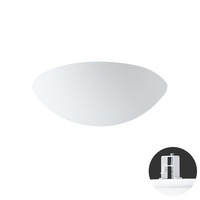 Koupelnová - OS AUR68595 AURA V10 stropní/nástěnné skleněné polovestavné svítidlo bílá IP44 4000 K 13W LED - OSMONT