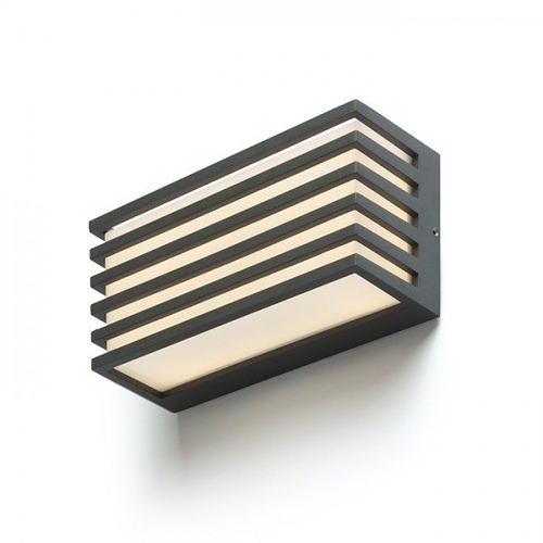 Nástěnná - RED R13565 CLAIRE 21 nástěnná antracitová mléčný akryl 230V LED 9W IP54 3000K - RED - DESIGN RENDL - foto 1