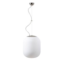 Koule - OS TAN67840 TANIA L2 závěsné skleněné svítidlo nerez / bílá IP40 4000 K 41W LED DALI - OSMONT