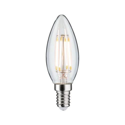E14 - P 28684 LED svíčka 4,8 W E14 čirá teplá bílá stmívatelné - PAULMANN - foto 1