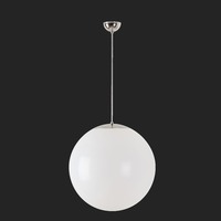 Koule - OS ISI66257 ISIS S4 závěsné plastové svítidlo nerez leštěná / bílá IP40 3000 K 41W LED DALI (původní kód OS 66257) - OSMONT