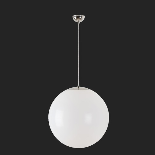 Koule - OS ISI66257 ISIS S4 závěsné plastové svítidlo nerez leštěná / bílá IP40 3000 K 41W LED DALI (původní kód OS 66257) - OSMONT - foto 1