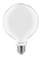 E27 - CEN INSG95-082760 INCANTO SATEN LED GLOBE 8W E27 6000K  - CENTURY