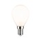 E14 - P 29116 Klasická White LED kapka E14 4,5W 2700K stmívatelné opál - PAULMANN