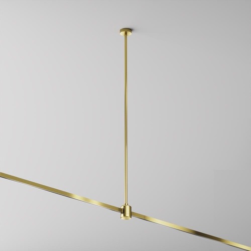 Lištové Magnetic Maytoni Flarity - M TRA159C-IPC1-BS Stropní upevnění s prodlužovací spojkou 700 mm 24V mosaz hliník Flarity - MAYTONI - foto 1