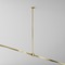 Lištové Magnetic Maytoni Flarity - M TRA159C-IPC1-BS Stropní upevnění s prodlužovací spojkou 700 mm 24V mosaz hliník Flarity - MAYTONI