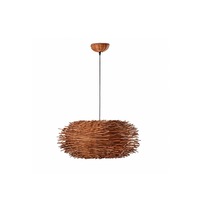 Dekorativní - FARO 68153 NIDO závěsné svítidlo, hnědá - FARO