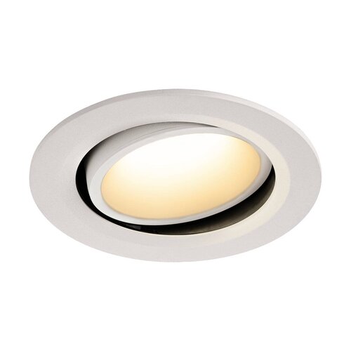 Kruhová - LA 1003668 NUMINOS® MOVE DL L vnitřní LED zápustné stropní svítidlo bílá/bílá 3000 K 55° otočné a výkyvné - BIG WHITE (SLV) - foto 1
