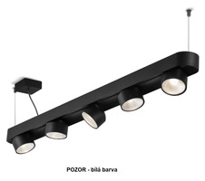 Podélná - HAL 26-500S-50GGE/930, W Závěsné svítidlo Shift LED 5x15W 1020x85x92mm - HALLA