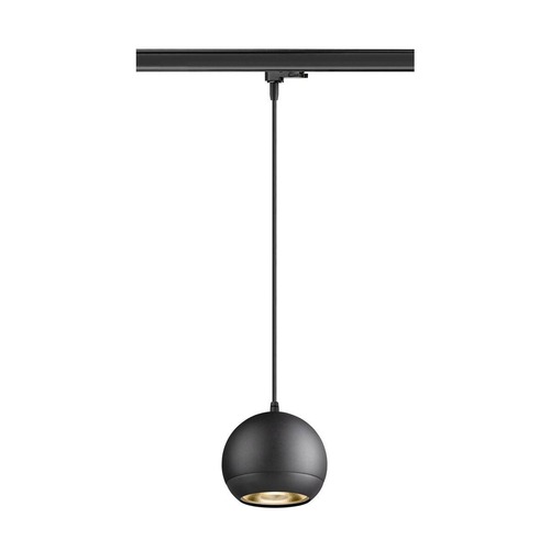 Svítidla - LA 1008176 LIGHT EYE® 150 3~ závěsné svítidlo, GU10, délka závěsu 150cm, 1x max. 13W, matně černá - BIG WHITE (SLV) - foto 1