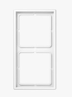 Vypínače a zásuvky - JU LS982WW Dvojrámeček LS982WW bílý - JUNG