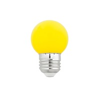 E27 - FARO 17475 LED žárovka G45 žlutá E27 1W - FARO