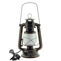 LED plamenné lampy - LED plamenová lampa 5W bronzová barva