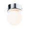 Kruhová - P 71061 Selection Bathroom stropní svítidlo Gove IP44 G9 230V max. 20W chrom/satén - PAULMANN