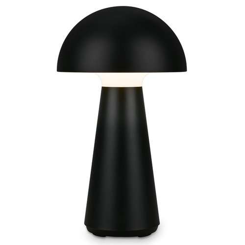 Na stůl - BRILO 7421015 LED nabíjecí stolní lampa 28 cm 2,6W 300lm černá - BRILO - foto 1