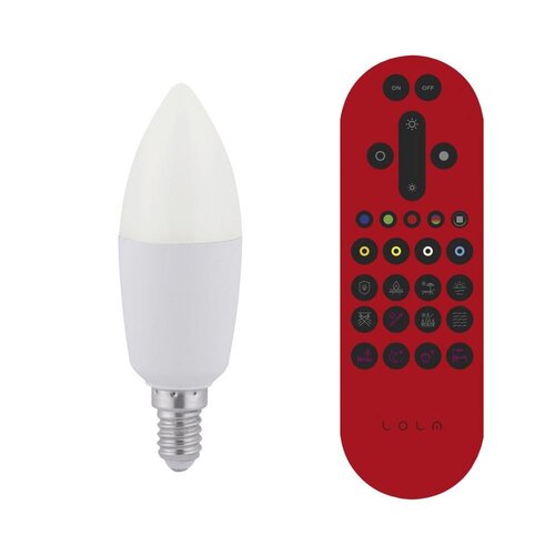 E14 - LD 08203-1 LOLAsmart - BULB LED žárovka, RGB+W, Smart Home, E14 MEDION RGB+2700-5000K - LEUCHTEN DIREKT / JUST LIGHT - foto 1