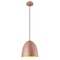 Kónická - LA 1008132 PRO CONE 30 závěsné svítidlo, délka závěsu 250cm, E27, 1x max. 60W, měděná / bílá - BIG WHITE (SLV)