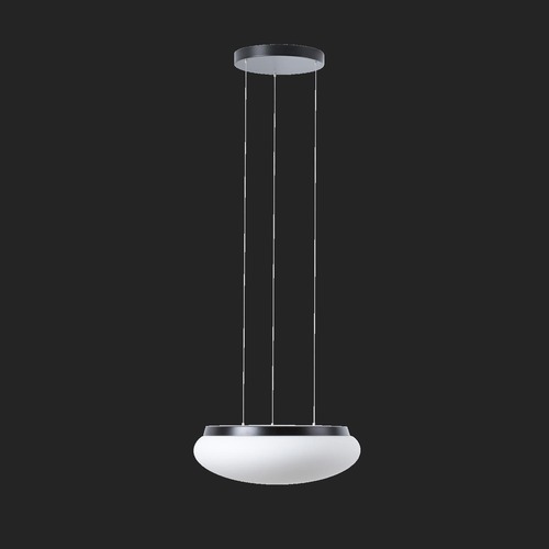 Kruhová - OS ARA71380 ARAKIS LE3 závěsné skleněné svítidlo černá / bílá IP40 3000/4000 K 27W LED DALI (původní kód OS 71380) - OSMONT - foto 1