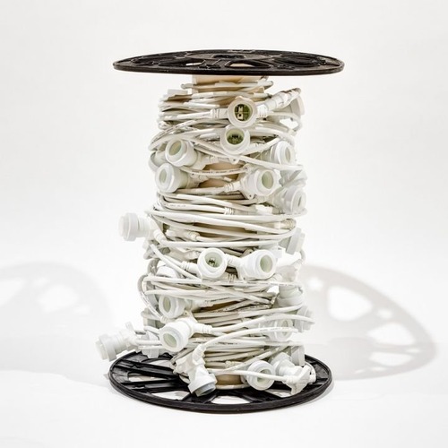 Venkovní řetězy - DLED GLNX050 DecoLED Světelná girlanda s vyměnitelnými žárovkami - 50 m, 50 objímek - bílý kabel GLNX050 - foto 1