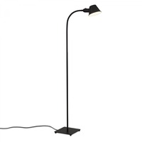 Stojací lampy - BRILO 1407-015 Stojací svítidlo 152 cm 1x E27 10W černá - BRILO