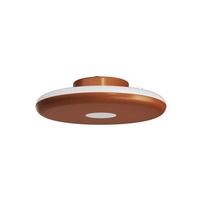 Kruhová - OS ZET60034 ZETA 1 PF stropní/nástěnné plastové svítidlo terakota / bílá IP40 3000 K 31W LED - OSMONT