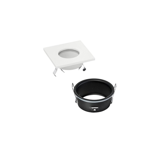 Hranatá - FAN INC-VIPER-Q-BCO Zápustné venkovní svítidlo VIPER, bílá, 8.2 × 5.6 × 8.2 cm, IP65 - FANEUROPE - foto 1
