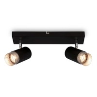 Bodová - BRI 2142025 Spot, 44 cm, 2x GU10, max. 9W, černá - BRILONER