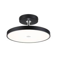 Kruhová - P 96781 LED stropní svítidlo 3-krokové-stmívatelné Hildor 2700K 230V 26,5W stmívatelné černá mat/chrom - PAULMANN