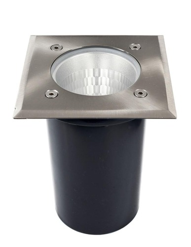 Zapuštěná - IMPR 730477 Deko-Light zemní svítidlo Phakt hranaté 220V E27 9W stříbrné - foto 1