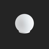 Stolní lampy dekorační - OS BIA58004 BIANCA 2 stolní skleněná lampa bílá IP40 40W E27 (původní kód OS 58004) - OSMONT