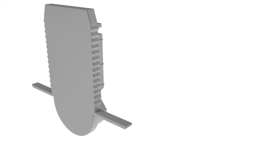 Krytky pro Al profily - IMPR 979701 Koncovka R-ET-03-10 sada 2ks - LIGHT IMPRESSIONS - foto 1