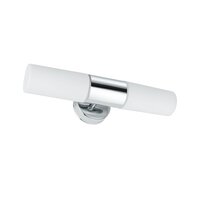 Koupelnová - P 70350 Svítidlo k zrcadlu Lenia IP44 max. 2x20 W chrom, opálové, kov, sklo - PAULMANN