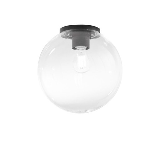 Sloupková - FAN I-POLLY-G30-TR Venkovní svítidlo Lumetto Polly, plast, průhledná, 1 x E27, 31 x 30 cm, IP44 - FANEUROPE - foto 1