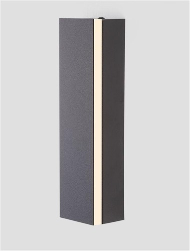 Podélná - NV 9267105 Nástěnné svítidlo COLBY černý hliník a akryl LED 12W 230V 3000K IP20 - NOVA LUCE - foto 1