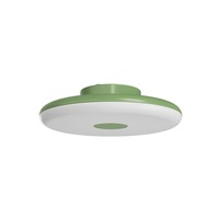 Kruhová - OS ZET60508 ZETA 1 FP stropní/nástěnné plastové svítidlo zelená / bílá IP40 4000 K 31W LED - OSMONT