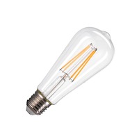 E27 - LA 1005268 ST58 E27 LED světelný zdroj transparentní 7,5 W 2700 K CRI 90 320° - BIG WHITE (SLV)