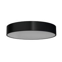 Kruhová - OS KRU60132 KRUGER 3 FO stropní/nástěnné plastové svítidlo černá IP40 3000 K 48W LED HF - OSMONT