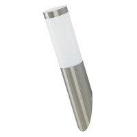 Nástěnná - FAN I-ST021 Venkovní nástěnné svítidlo I-ST021 nikl, 1xE27, IP44, 37,6x16x7,6 cm - FANEUROPE