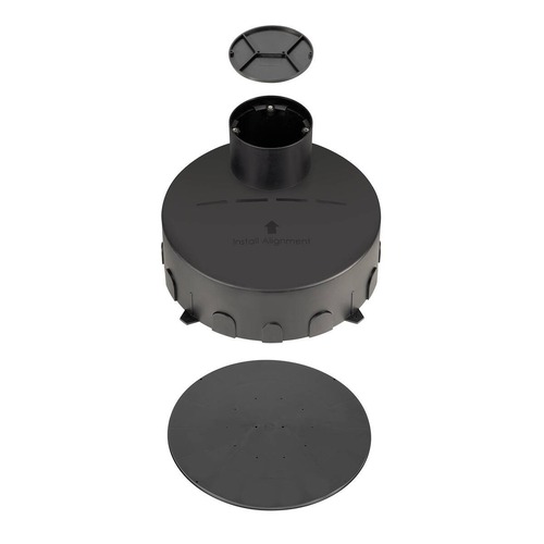 Příslušenství - LA 1007822 Montážní kryt pro DASAR® M - BIG WHITE (SLV) - foto 1