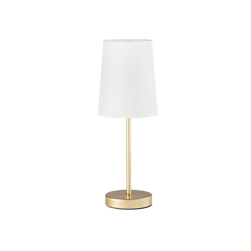 Stolní lampy dekorační - FAN I-SALLY-L-ORO Stolní lampa SALLY zlatá, 1xE14, 15 x 15 x 41,8 cm - FANEUROPE - foto 1