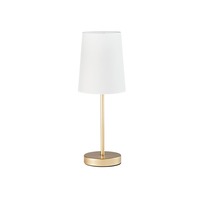 Stolní lampy dekorační - FAN I-SALLY-L-ORO Stolní lampa SALLY zlatá, 1xE14, 15 x 15 x 41,8 cm - FANEUROPE