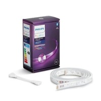 SmartHome Paul Neuhaus - PH 8718699703448 Hue LED Pásek White and Color Ambiance 1m Lightstrips plus Philips BT 8718699703448 11W 800lm 2000-6500K RGB, bílý s konektorem a Bluetooth - PHILIPS (929002269201)