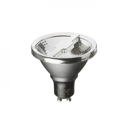 GU10/GZ10 - RED G13407 ALFA 69 stříbrnošedá chrom 230V GU10 LED 6W 24° 4000K - DESIGN RENDL - foto 1