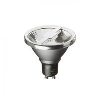 GU10/GZ10 - RED G13407 ALFA 69 stříbrnošedá chrom 230V GU10 LED 6W 24° 4000K - DESIGN RENDL