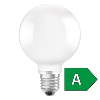E27 - RED G13952 OSRAM ULTRA ECONOMY 210lm/W Globe 95 matná 230V E27 LED EQ60 3000K - DESIGN RENDL