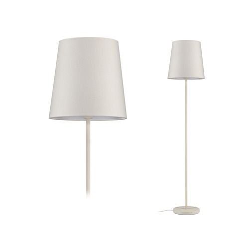 Stojací lampy - P 80103 Stojací svítidlo Stellan II E27 max. 20W krémová kov/látka - PAULMANN - foto 1