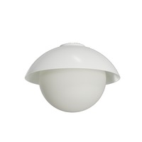 Kruhová - OS LUK60012 LUKIDA 3 stropní/nástěnné skleněné svítidlo bílá IP65 3000 K 27W LED - OSMONT