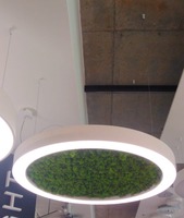 Dekorativní - ARCHI SBS/GI900/4K/WH/MOSS Závěsné svítidlo BELO GI s akustickou výplní (mech) 4000K 900mm 37W 6390lm ON/OFF opal - ARCHILIGHT